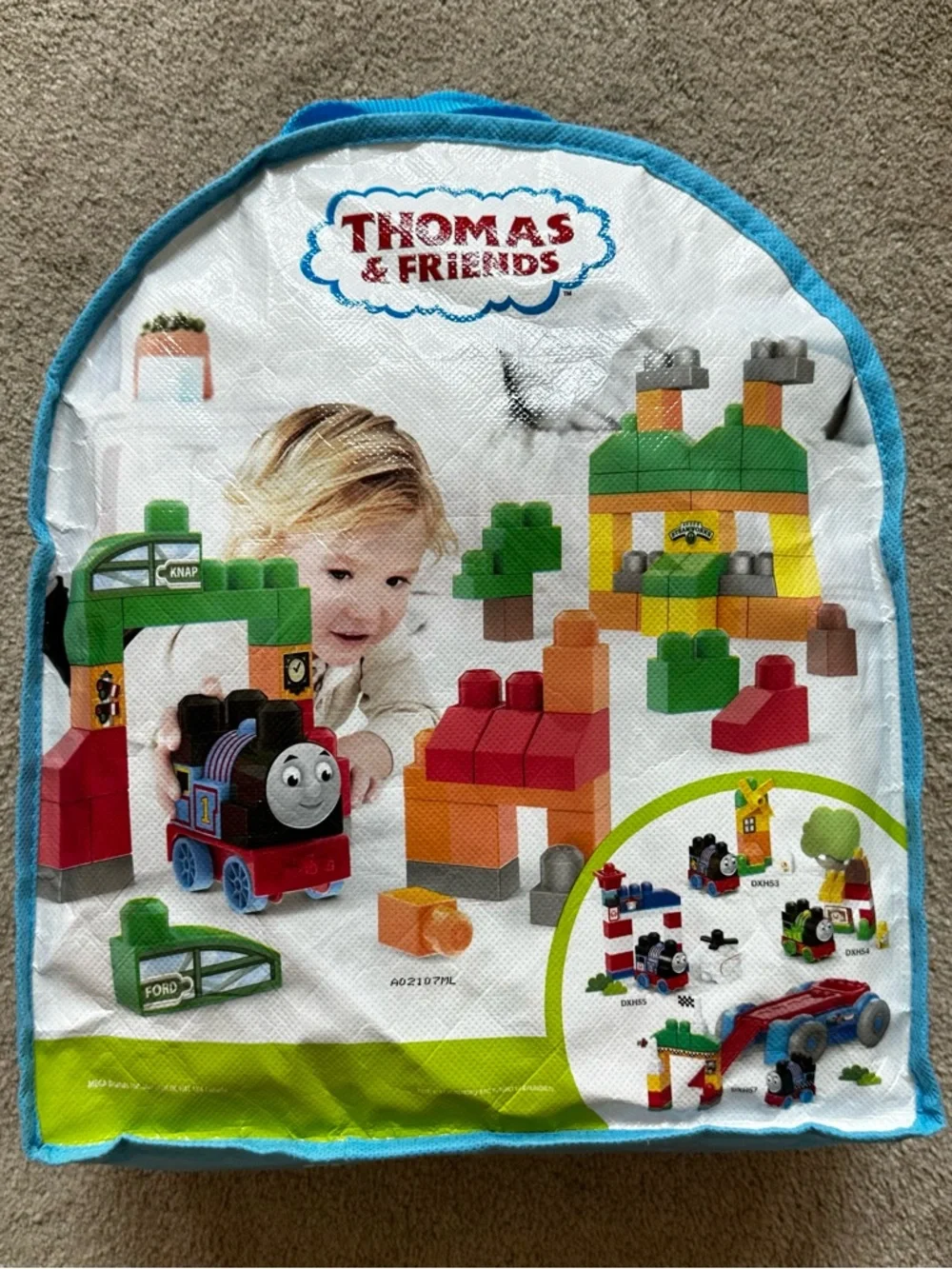 Thomas & Friends Mega Bloks Sodor Adventures Building Set - Blue, Green, Orange